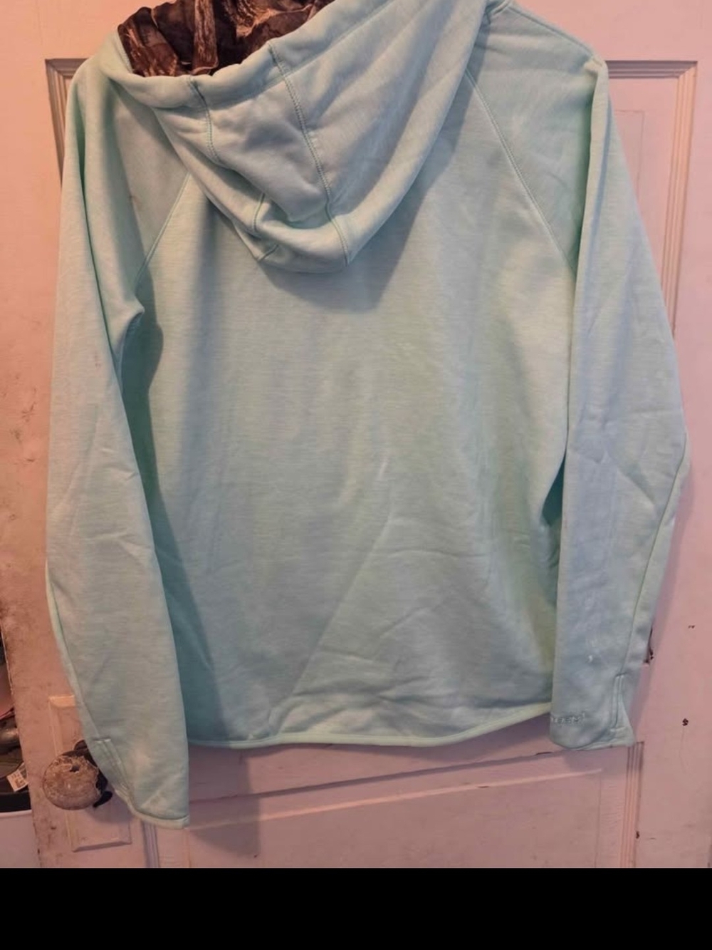 Under Armour Teal and Camo ColdGear Hoodie - Picture 3 of 5